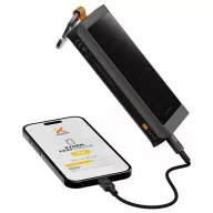  XTORM Go2 Series Napelemes powerbank 10000 mAh Lítiumion Fekete LED-es zseblámpa, állapotjelző