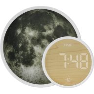   TFA Dostmann 60.2050.02 Kvarc Ébresztőóra Fehér Riasztási idők 1 USB csatlakozó