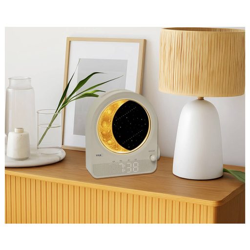 TFA Dostmann 60.2053.15 Kvarc Fényvekker Világosszürke Riasztási idők 2 Hangulatfény