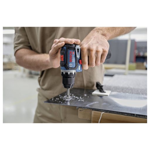 Bosch Professional 0615A500CF Akkus csavarozó 12 V 2 Ah Lítiumion kefe nélkül, akkuval, Töltővel