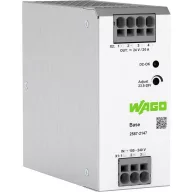   WAGO 2587-2147 Kalapsínes tápegység 24 V/DC 20 A 480 W Kimenetek száma:1 x Tartalom, tartalmi egységek rendelésenként 1 db