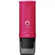   OutIn OTEM-01-CR Eszpresszó kávéfőző Rózsaszín hordozható, Gőznyomásos technológiával, lítiumion akkuval