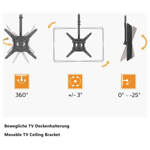 My Wall HD9L TV mennyezeti tartó