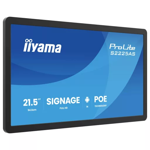 Iiyama ProLite Digital Signage kijelző 54.6 cm 21.5 coll 1920 x 1080 Pixel 24/7