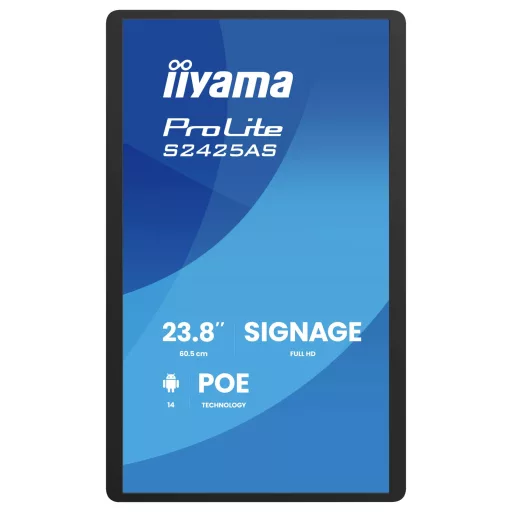 Iiyama ProLite Digital Signage kijelző 60.5 cm 23.8 coll 1920 x 1080 Pixel 24/7