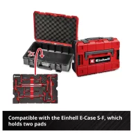   Einhell T-Griff Schraubendreher-Set 9-tlg. Einleger Pad 370526 Betét Piros-fekete
