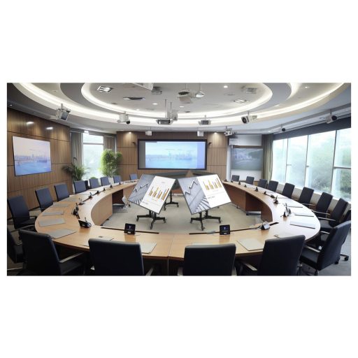 Manhattan TV kocsi 58,4 cm (23) - 177,8 cm (70) Dönthető, Állítható magasságú Alkalmas hajlított TV-khez