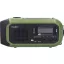 Nedis RDDBCR2000GN Vészhelyzeti rádió DAB+, URH, FM Vészhelyzeti rádió, DAB+, URH Zöld, Fekete