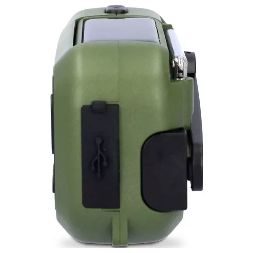 Nedis RDDBCR2000GN Vészhelyzeti rádió DAB+, URH, FM Vészhelyzeti rádió, DAB+, URH Zöld, Fekete