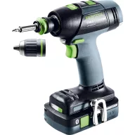   Festool T 18+3 HPC 4,0 I-Plus 576446 Akkus fúrócsavarozó 18 V 4 Ah