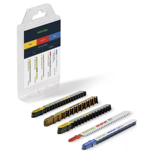Festool 578071 STS-Assorty/21 W/P/M szúrófűrészlap-készlet 1 db
