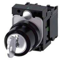   Siemens 3SU11004BL111NA0 3SU1100-4BL11-1NA0 Kulcsos kapcsoló 1 db