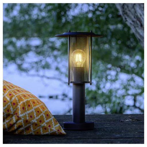 Brilliant Detroit 96464/76 Kültéri lámpatest E27 20 W Fekete (matt)