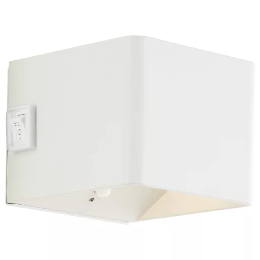 Brilliant Iseo G80126/05 Kültéri mennyezeti lámpa mozgásjelzővel EEK: G (A - G) LED 4 W Fehér