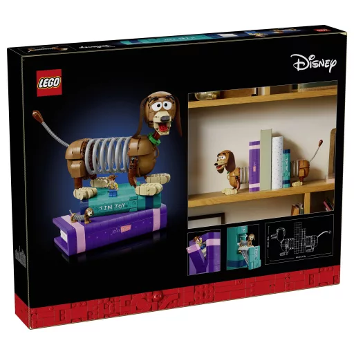 LEGO® DISNEY 6589987 Pixar Toy Story: Slinky könyvtámaszok (43301)  Aranyos tacskó felnőtteknek