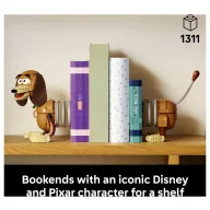   LEGO® DISNEY 6589987 Pixar Toy Story: Slinky könyvtámaszok (43301)  Aranyos tacskó felnőtteknek
