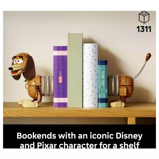 LEGO® DISNEY 6589987 Pixar Toy Story: Slinky könyvtámaszok (43301)  Aranyos tacskó felnőtteknek