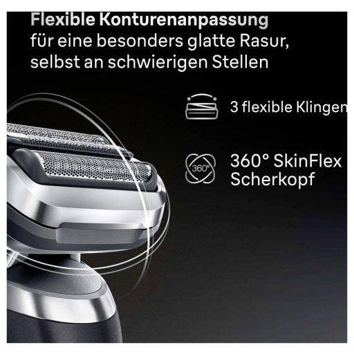 Braun Braun Kombipack 74S Borotvafej Nemesacél, Fekete 1 db