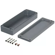   ROSE Systemtechnik 1061903 Ipari ház 185.5 x 64 x 34.5 x 161.1 Alumínium Ezüstszürke (RAL 7001) 1 db