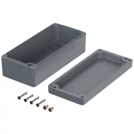   ROSE Systemtechnik 1081806 Ipari ház 175 x 80 x 57 x 100.4 Alumínium Ezüstszürke (RAL 7001) 1 db