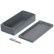  ROSE Systemtechnik 1163609 Ipari ház 360 x 160 x 91 x 317.6 Alumínium Ezüstszürke (RAL 7001) 1 db