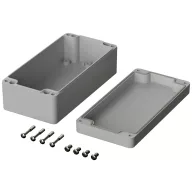   ROSE Systemtechnik 3081606 Ipari ház 160 x 80 x 55 x 134.7 Polikarbonát Élénk szürke (RAL 7035) 1 db