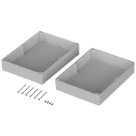   ROSE Systemtechnik 3233011 Ipari ház 300 x 230 x 110 x 274.1 Polikarbonát Élénk szürke (RAL 7035) 1 db