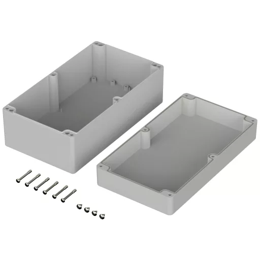 ROSE Systemtechnik 3203615 Ipari ház 360 x 200 x 150 x 318.3 Polikarbonát Élénk szürke (RAL 7035) 1 db