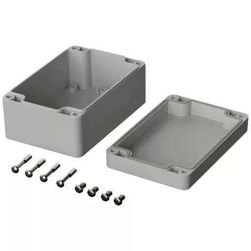 ROSE Systemtechnik 9081206 Ipari ház 120 x 80 x 55 x 94.5 ABS Élénk szürke (RAL 7035) 1 db