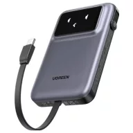   UGREEN UGREEN PB511 10K 30W Powerbank 1A1C Powerbank 10000 mAh Power Delivery, PPS Lítiumion USB-C® (Power Delivery) Fekete egyidejű töltés és kisütés