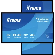   Iiyama ProLite Digital Signage kijelző EEK: G (A - G) 138.7 cm (54.6 coll) 3840 x 2160 Pixel 24/7 Android™, Érintőkijelző, Kioszk üzemmód