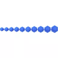   Gedore Automotive 3468941 KL-4080-100 Mágneses dugókulcs betétek, SW10-19