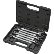   Gedore Automotive 3459993 KL-4077-10 K Csuklós csillagkulcs készlet, nyitott, 150 mm