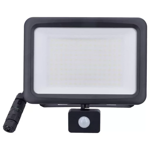 AS Schwabe Optiline 46672 LED-es kültéri fényszóró mozgásérzékelővel EEK: E (A - G) LED 100 W Fekete