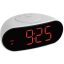 Rádiójel vezérelt digitális ébresztőóra hálózati adapterrel 110 x 170 x 78 mm, TFA 60.2505
