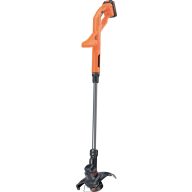   Black & Decker Akku Akkus fűtrimmer Akkuval, Töltővel, Állítható magasságú fogantyú 18 V Vágási szélesség (max.): 25 cm