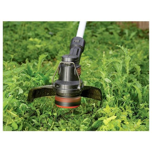 Black & Decker neu Akku Akkus fűtrimmer Akkuval, Töltővel, Állítható magasságú fogantyú 18 V 1.5 Ah Vágási szélesség (max.): 25 cm