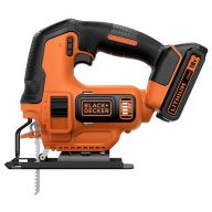   Black & Decker Akkus beszúrú fűrész BDCJS18-QW akkuval, Töltővel 18 V 2.0 Ah Vele szállított akkuk száma 1