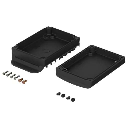 Bopla BoVersa 48142205.HMT3 Ipari ház (H x Sz x Ma) 162 x 88 x 45.5 mm Alumínium Fekete 1 db