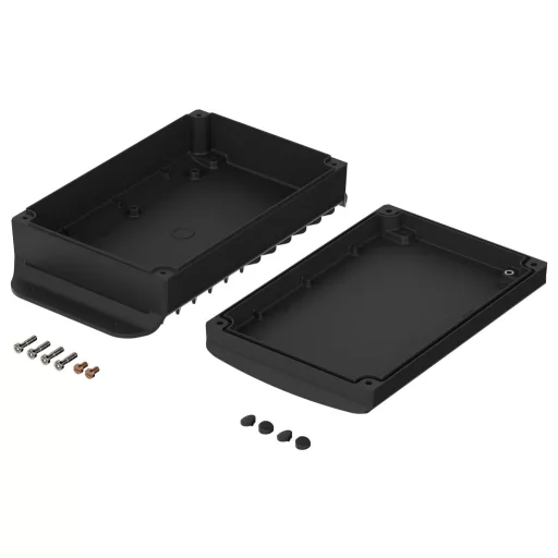 Bopla BoVersa 48146405.HMT3 Ipari ház (H x Sz x Ma) 258 x 140 x 66.5 mm Alumínium Fekete 1 db