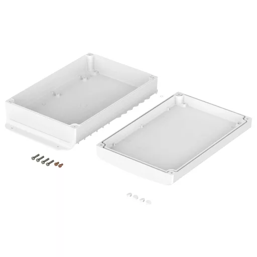 Bopla BoVersa 48148603.HMT3 Ipari ház (H x Sz x Ma) 232 x 185 x 76 mm Alumínium Fehér 1 db