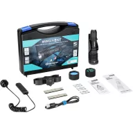   OLight Warrior X 4 KIT (Matte Black) LED Kézilámpa Akkuról üzemeltetett 2600 lm