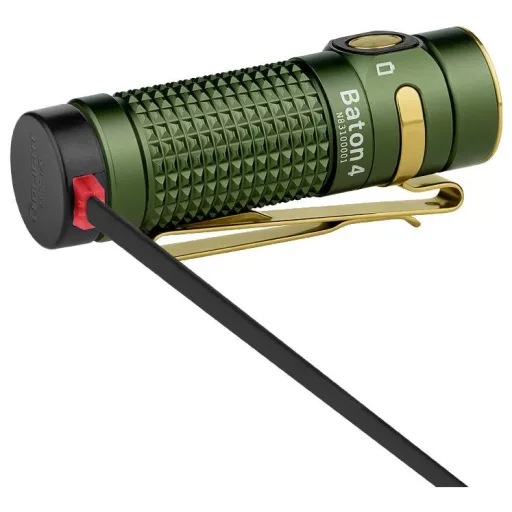 OLight Baton 4 (OD Green) Kézilámpa Akkuról üzemeltetett 1300 lm