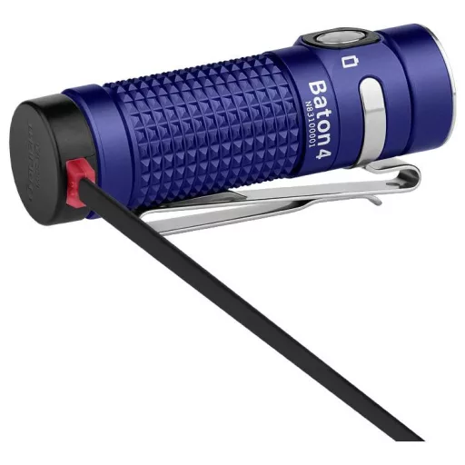 OLight Baton 4 (Regal blue) Kézilámpa Akkuról üzemeltetett 1300 lm