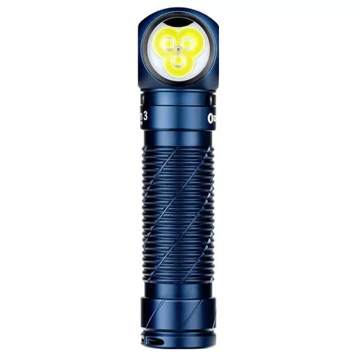 OLight Perun 3 (Midnight Blue) LED Kézilámpa, Fejlámpa 3000 lm Perun 3 (Midnight Blue)
