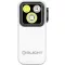OLight Oclip pro (white) Mini zseblámpa Övcsíptetővel 500 lm 53 g