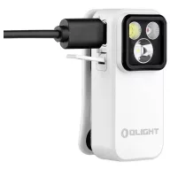   OLight Oclip pro (white) Mini zseblámpa Övcsíptetővel 500 lm 53 g