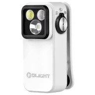   OLight Oclip pro (white) Mini zseblámpa Övcsíptetővel 500 lm 53 g