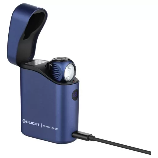 OLight Perun 3 Mini Premium (Midnight Blue) LED Fejlámpa Akkuról üzemeltetett 1250 lm Perun 3 Mini Premium (Midnight Blue)