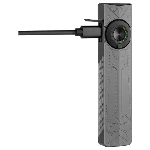 OLight ArkPro Class 1 (Phantom Squadron) CW LED Kézilámpa Stroboszkóp üzemmóddal, UV fénnyel Akkuról üzemeltetett 520 lm 115 g